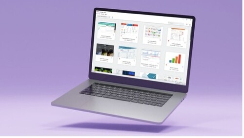 마이크로스트레티지 분석 플랫폼은 다차원 비정형 분석 기능과 데이터 시각화 기능을 단일화한 솔루션이다(그림제공=마이크로스트레티지)