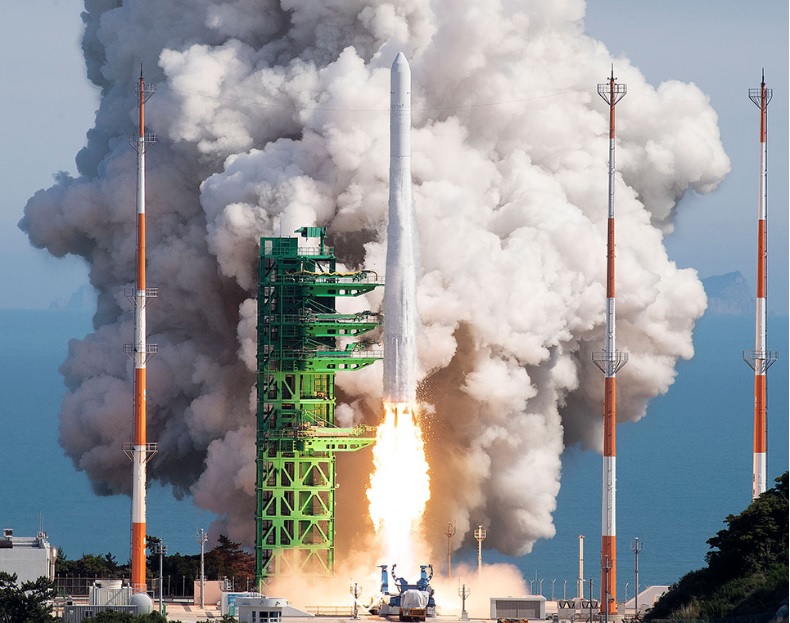 누리호 발사장면