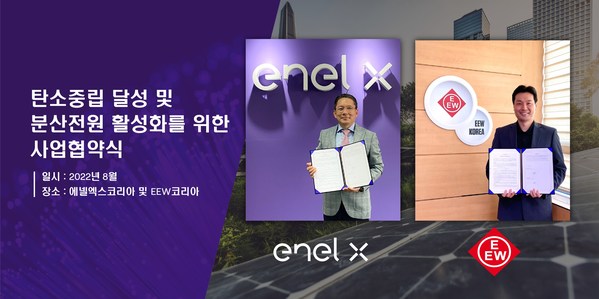 에넬엑스코리아 X EEW코리아 사업협약식
