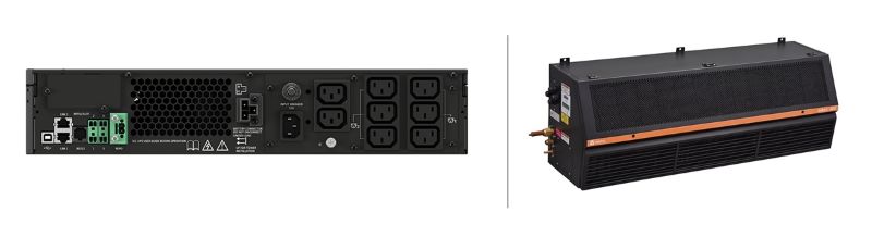 왼쪽부터 버티브의 리버트 GXT5 리튬이온 UPS와 리버트 SRC-G