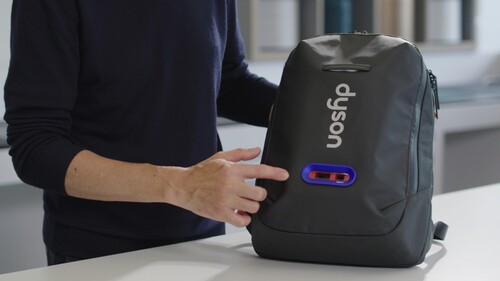 다이슨 공기 질 측정 배낭(자료제공: 다이슨)