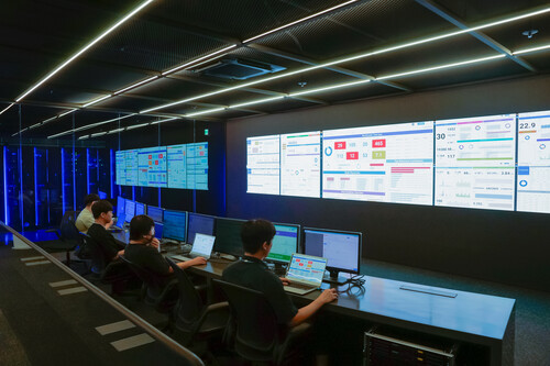 엑셈 본사 통합 클라우드 센터 내부