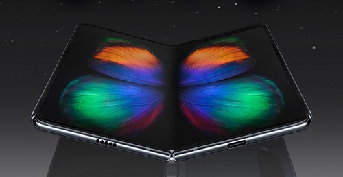 삼성전자 갤럭시폴드의 폴더블 OLED