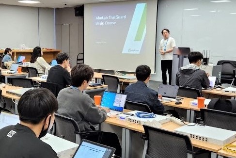교육 프로그램 진행 현장(자료제공= 안랩)