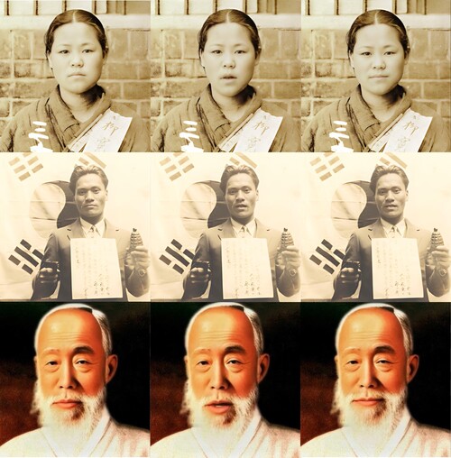 독립운동가 AI 휴먼 구동 이미지(자료재공=이스트소프트)