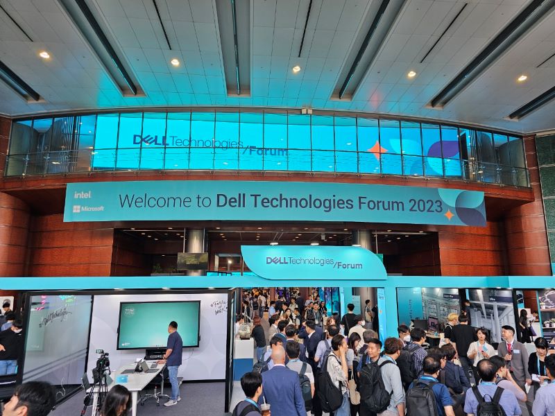 '델 테크놀로지스 포럼 2023' 행사장 전경