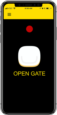 휴대전화로 손쉬운 출입 통제와 방문자 관리가 가능하다. (자료 제공=넥슬라)