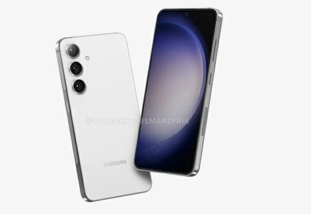 2024년 출시 예정인 삼성전자 갤럭시 S24 디자인 유출 (자료: onleaks)