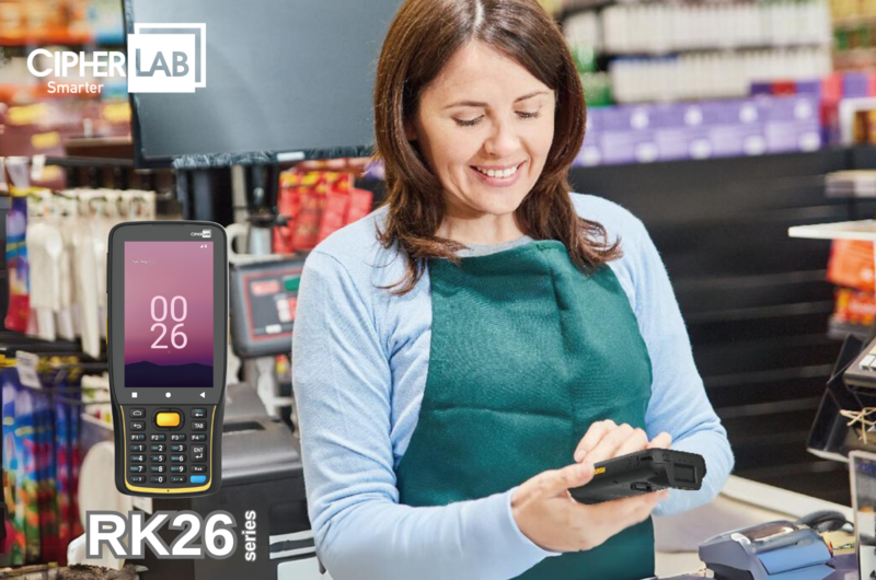 사이퍼랩의 RK26 러기드 모바일 컴퓨터 (자료 제공=사이퍼랩)