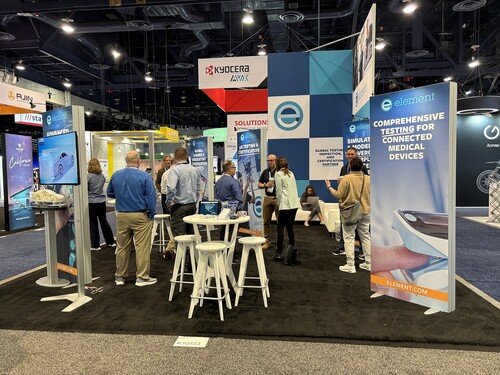 CES 2024 엘레멘트 현장 부스