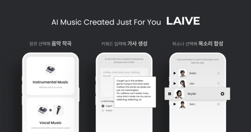 AI 음악 창작 플랫폼 라이브(LAIVE)