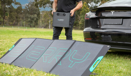 이제리의 휴대용 태양광 패널