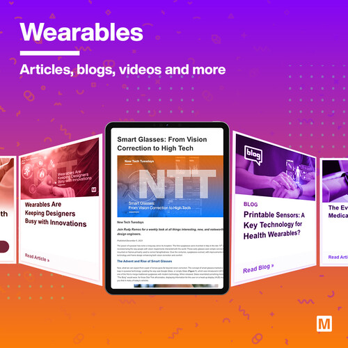 마우저의 '웨어러블 리소스' 사이트