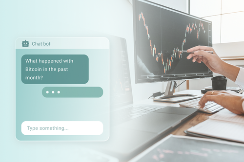 뉴로테크놀로지는 금융 기사와 소셜 미디어 메시지에 대해 훈련된 맞춤형 스톡가이스트 파이낸셜 챗봇을 만들었다.