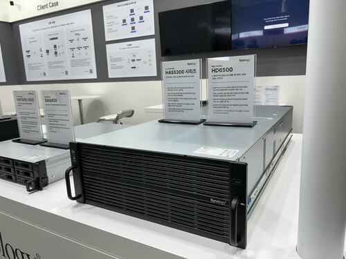 시놀로지의 PB급 대용량 스토리지 서버 HD6500