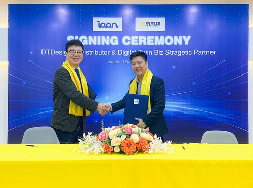 이안이 베트남 HBLAB JSC와 디지털 트윈 솔루션 총판 및 AI/XR/ICT 기술 개발 관련 MOU를 체결했다.