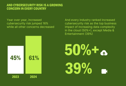 AI 리더들은 2024년 클라우드 운영, 데이터 보안 및 AI 투자를 늘릴 것이라고 답했다. (자료 제공=넷앱)