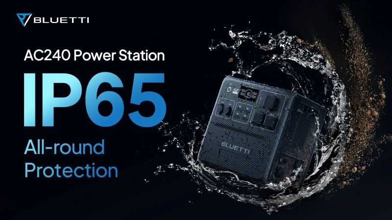 블루티 방수 휴대용 발전기 AC240 IP65