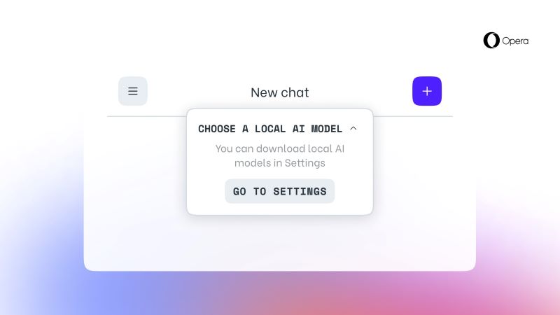 온디바이스 AI 지원의 오페라 브라우저