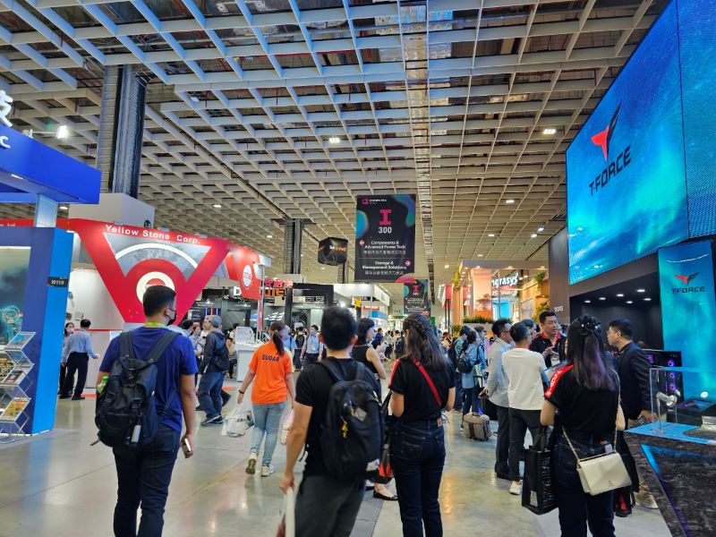 컴퓨텍스 2024 전시관 전경