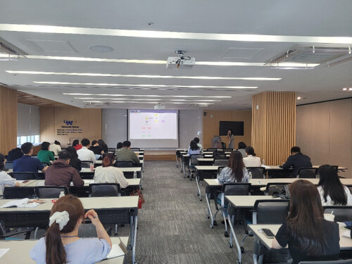 웹케시가 대학 산학협력단 실무진을 대상으로 ‘rERP 지식재산권관리 시스템 설명회’를 진행했다