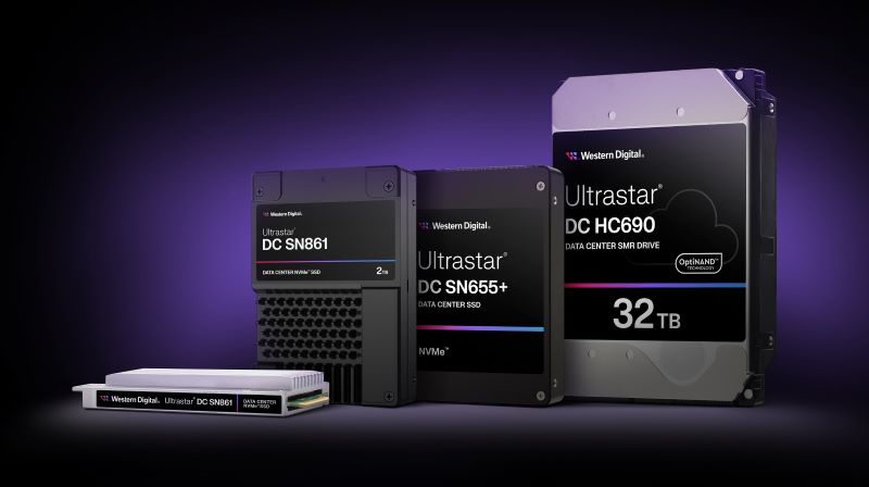 웨스턴디지털 AI 데이터 사이클 프레임워크 제품군