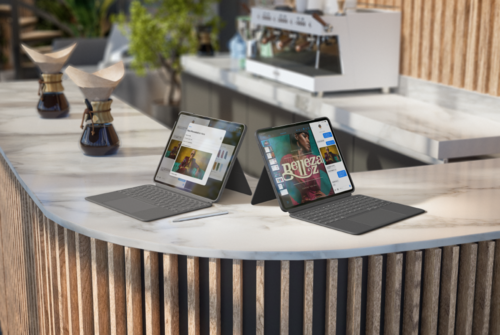 로지텍의 아이패드 에어 11인치 M2 및 5세대용 & 아이패드 프로 11인치 M4용 콤보터치