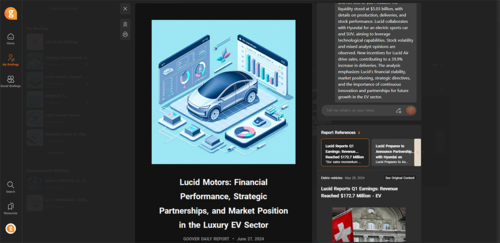 구버 기능 중 ‘AI 리포트’ 사용 예시