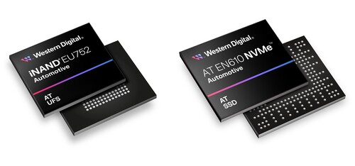 'AT EN610 NVMe SSD'와 'iNAND AT EU752' 제품 예시