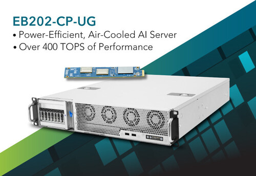 AIC가 유니젠과 협력해 초고효율 AI 추론 서버를 출시했다.