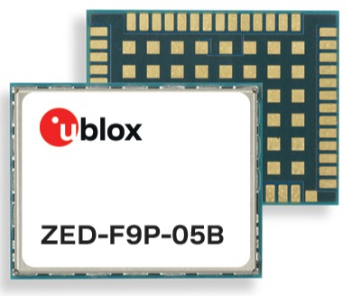 유블럭스 고정밀 글로벌 항법 위성 시스템(이하 GNSS) 모듈 'ZED-F9P' 제품 예시