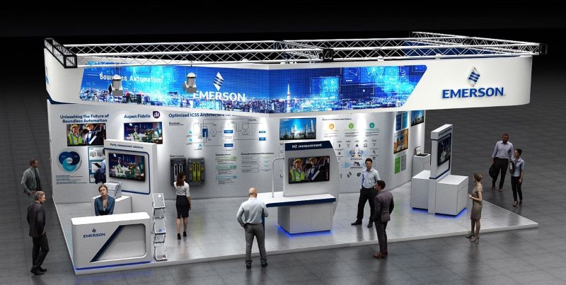 한국에머슨 전시부스