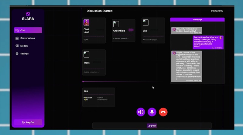 맞춤형 AI 페르소나 제작 도구 슬라라 AI