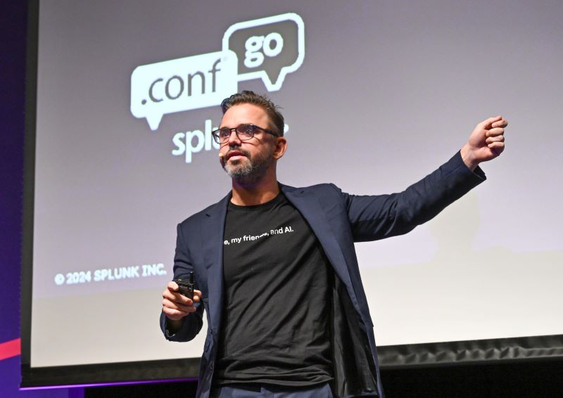 스플렁크 글로벌 테크니컬 세일즈 부사장인 패트릭 코프린(Patrick Coughlin)