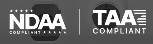 시놀로지의 영상 보안 감시 카메라들은 모두 NDAA/TAA 보안 기준을 준수한다.