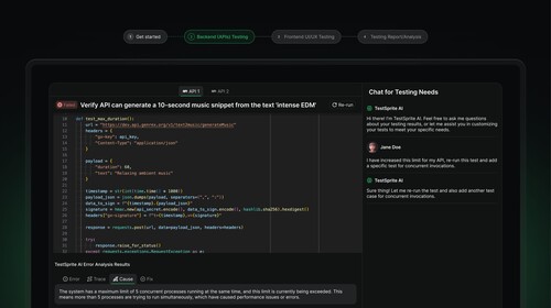 테스트스프라이트 백엔드 테스트