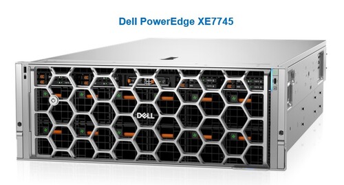 AMD 5세대 에픽 프로세서가 탑재된 델 파워엣지 XE7745