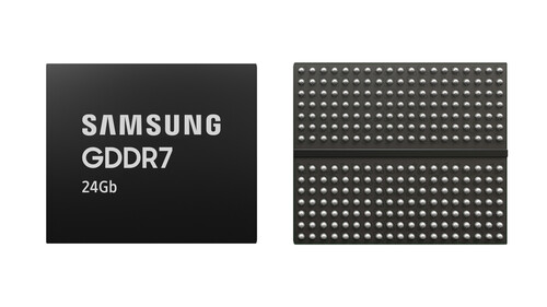 삼성전자의 ‘24Gb GDDR7 D램’ 제품