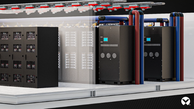 버티브와 엔비디아가 공동 개발한 액체냉각 랙 스케일 플랫폼 엔비디아 GB200 NVL72 7MW 레퍼런스 아키텍처