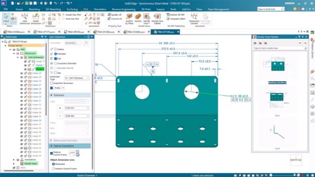 정확성, 일관성, 추적성, 보안을 위한 관리형 자재 정의 자재 데이터 제어를 제공하는 팀센터 통합 재료관리와 통합으로 자재 사용을 최적화해 낭비와 환경 영향을 줄인다.