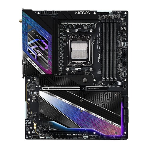 대원씨티에스가 AMD 9000 프로세서 제품군 및 고성능 하드웨어 구동에 적합한 Asrock ‘X870E 노바 와이파이’ 출시했다