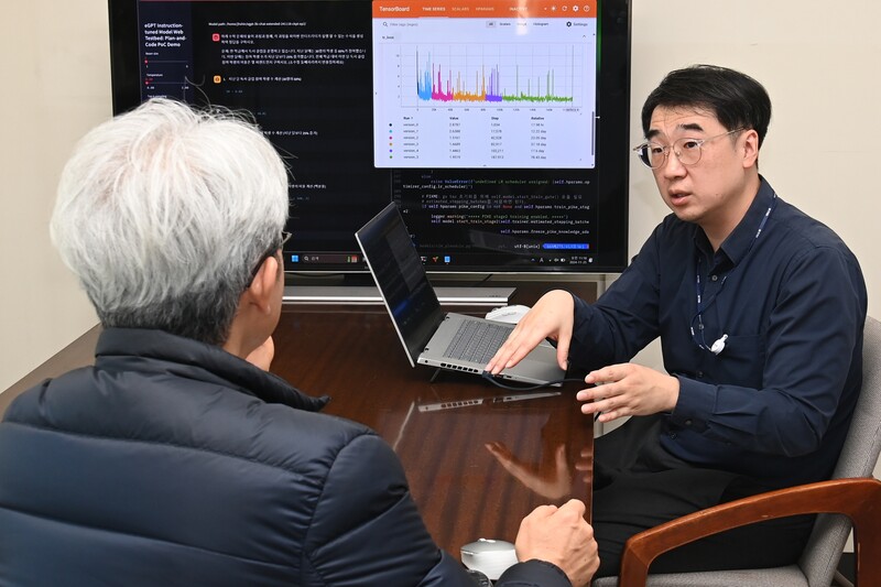 ETRI가 한국어 기반 소형 생성 언어모델 '이글'을 개발했다.