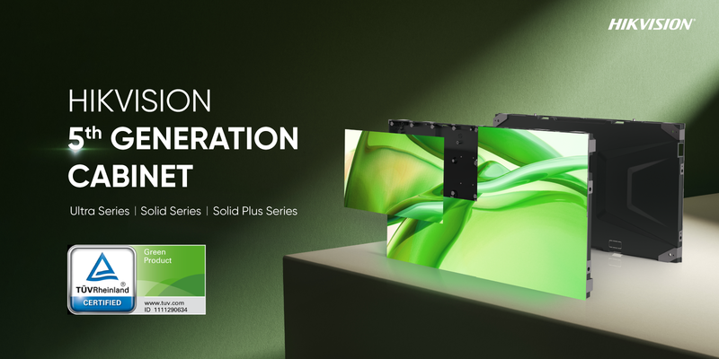 하이크비전의 LED 디스플레이 제품 중 16개가 친환경 제품 인증을 받았다.