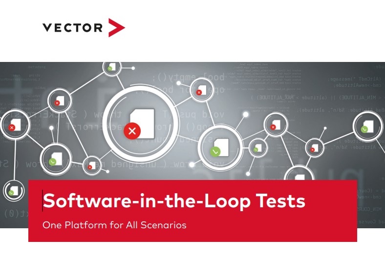 벡터가 ‘소프트웨어 인 더 루프(SIL, Software-in-the-Loop) 테스트 프레임워크’를 발표했다.