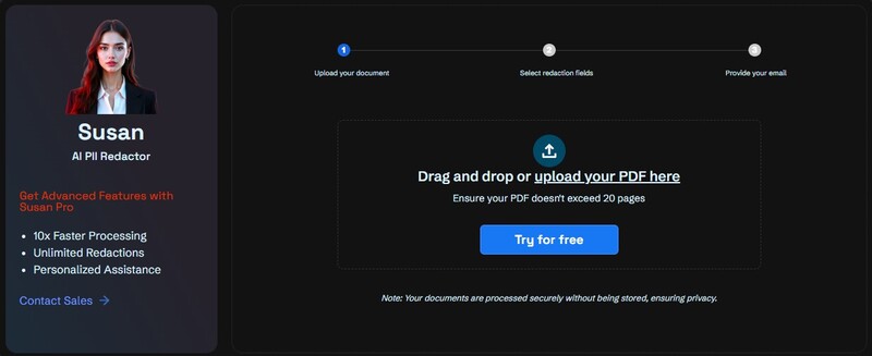 개인정보를 비식별화하는 AI 에이전트 수잔(Susan)