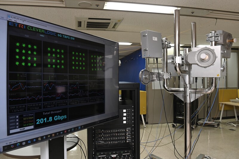  200Gbps 6G 이동통신 시스템 사진
