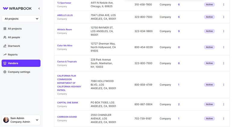 랩북의 AI 솔루션 화면