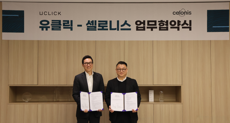 유클릭과 셀로니스가 AI  프로세[서  플랫폼 시장 확대에 협력한다.