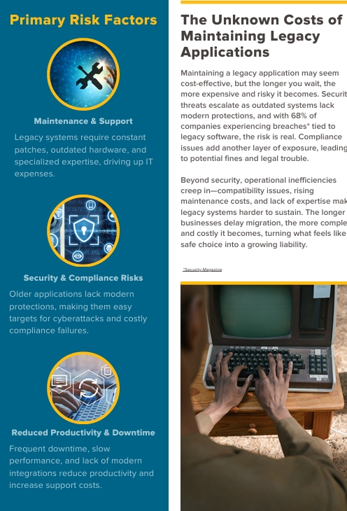 보고서 본문, 현대화 지연의 주요 위험 요소 및 설명