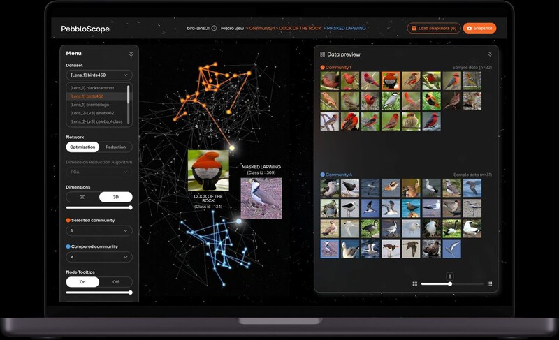 페블러스 3D 대화형 데이터 탐색 시스템 ‘페블로스코프’